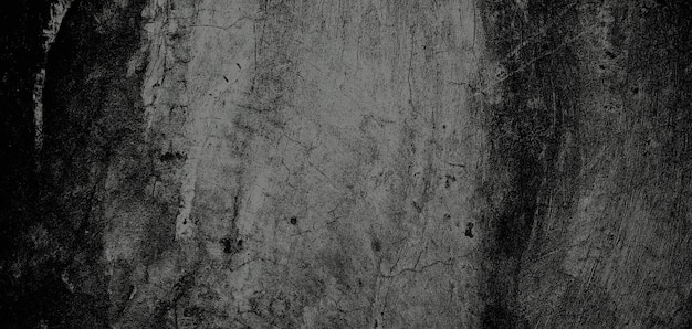 Texture de ciment grungy pour le fond Mur plein de rayures Mur sombre effrayant