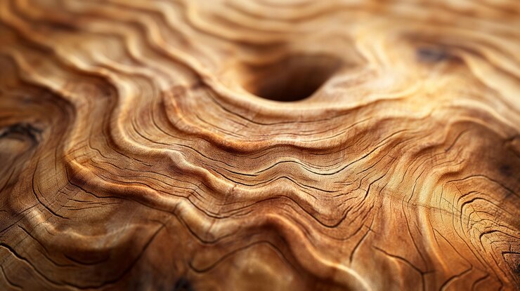 Photo la texture complexe du bois avec des motifs naturels et des couleurs chaudes