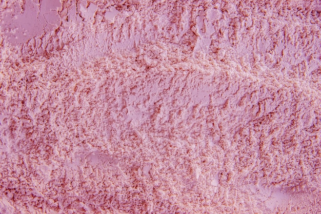 Texture cosmétique de poudre sèche d'argile