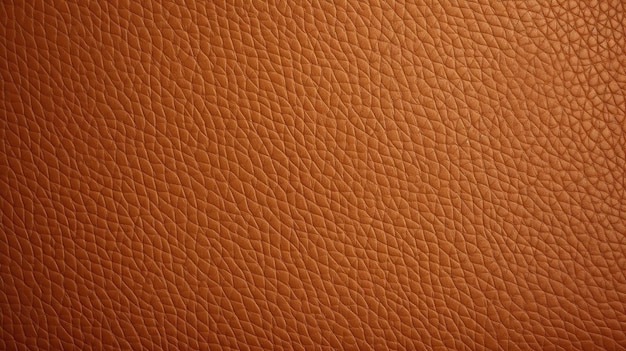 Une texture de cuir marron faite de cuir.