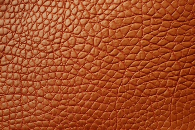 Une texture de cuir marron avec un motif de petits diamants.