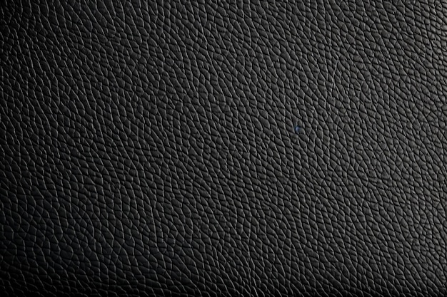 Texture de cuir noir comme toile de fond