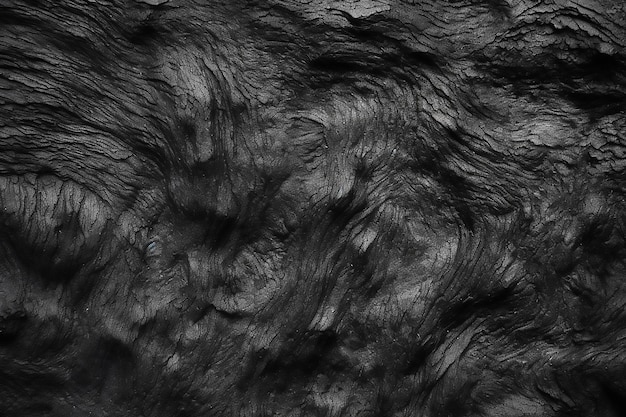 Une texture de cuir noir qui est une illustration texturée