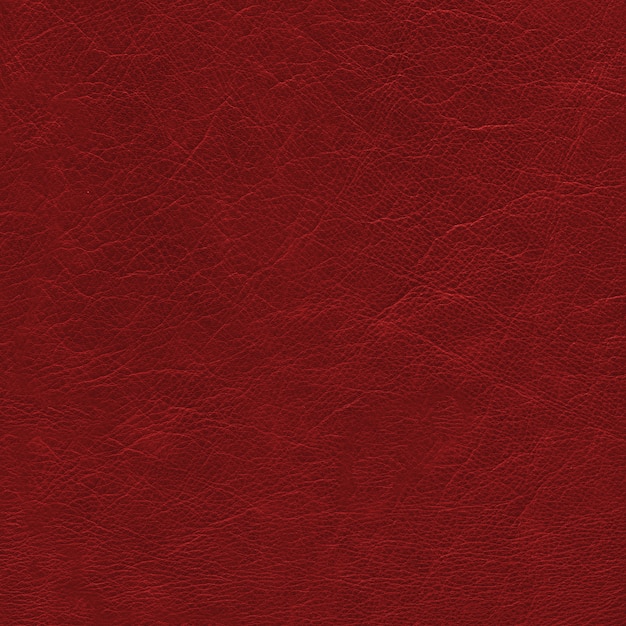 Texture de cuir rouge foncé