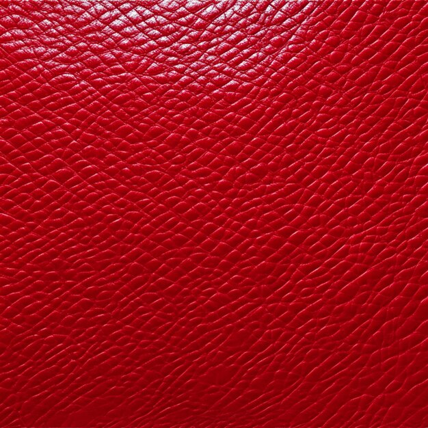 Texture de cuir rouge vectoriel réaliste de luxe fond brillant brillant