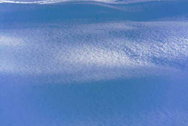 La texture de la dérive de la neige en hiver Laponie, Finlande du Nord.