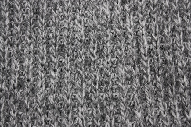 Texture d&#39;un drap de laine gris