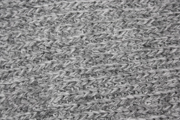 Texture d&#39;un drap de laine gris