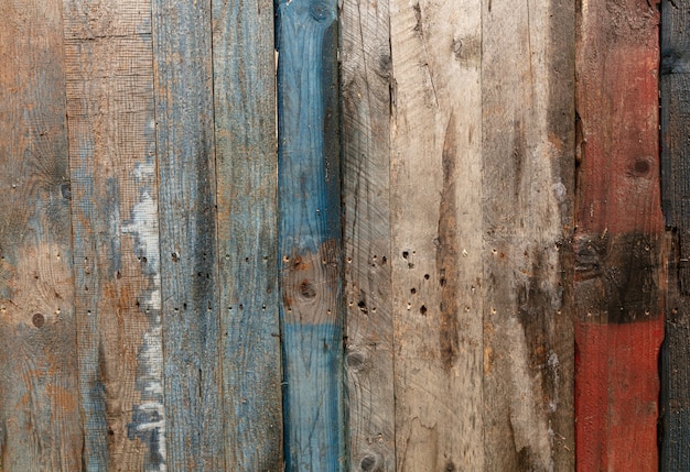 Texture du bois ancien de palettes