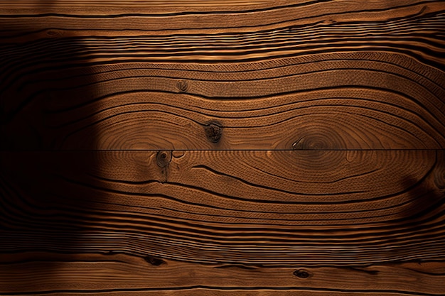 Texture du bois de noyer Fond de texture de planches de noyer super longues Élément de texture AI générative