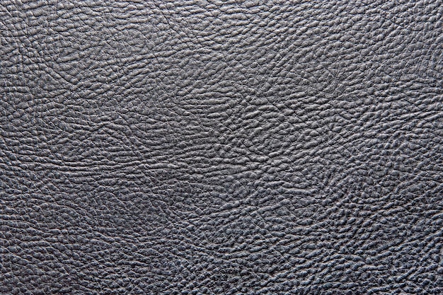 Texture du cuir noir