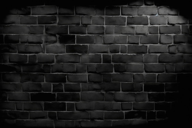 La texture du mur est une brique sombre