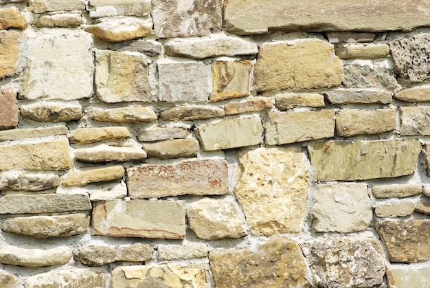 la texture du mur de pierre