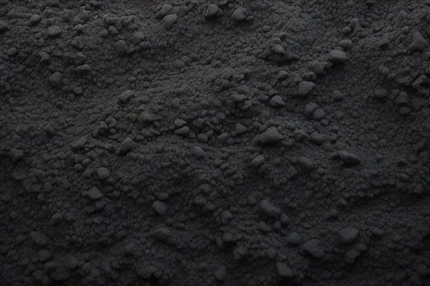 Texture du sable magnétique noir pour le fond