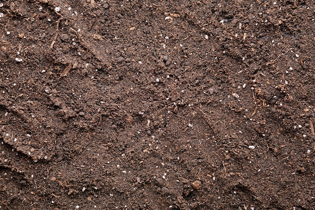 Texture du sol comme