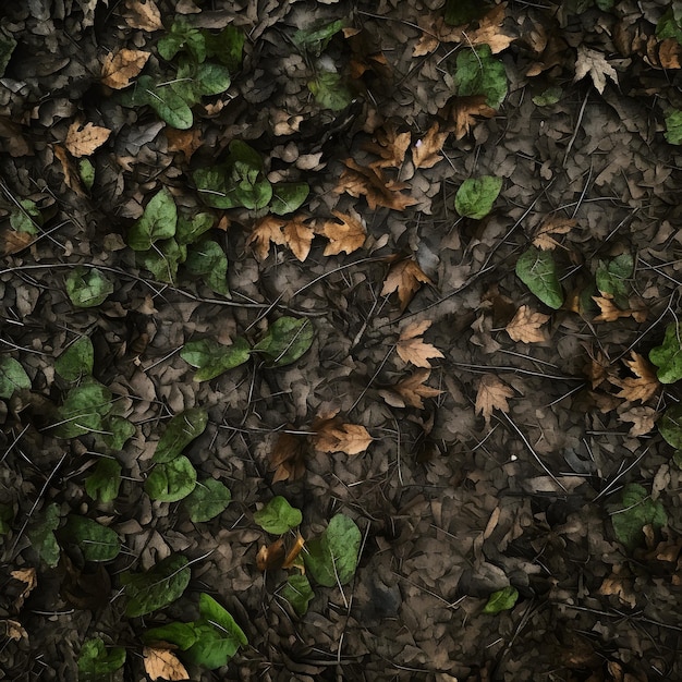 Texture du sol forestier