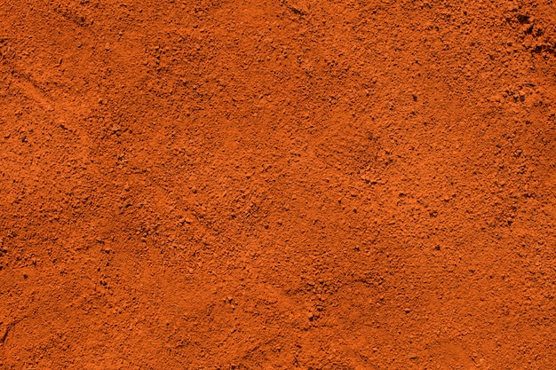 texture du sol rouge