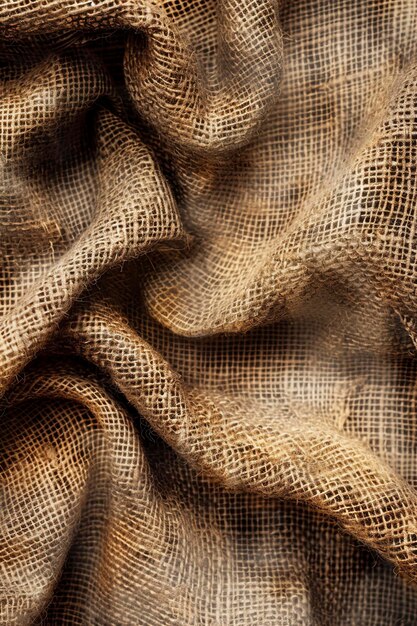 Texture du tissu de burlap comme fond