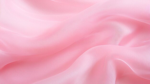 La texture du tissu moelleux est finalement rose.