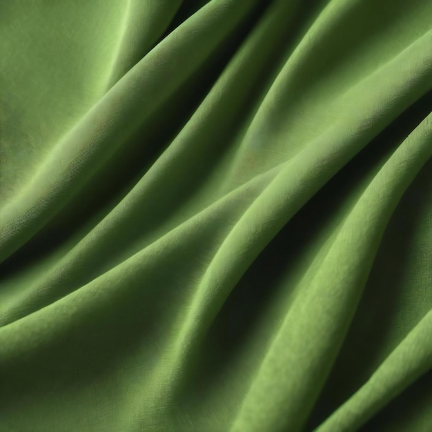 Texture du tissu vert