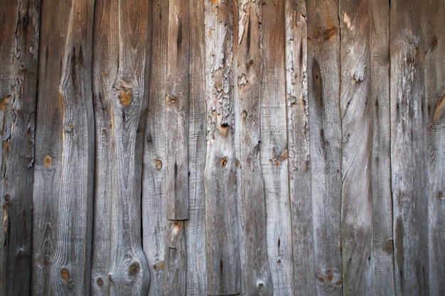 Texture du vieux mur en bois brun, adapté pour le fond