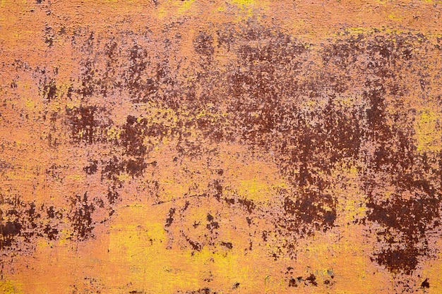 Texture du vieux mur de rouille grunge