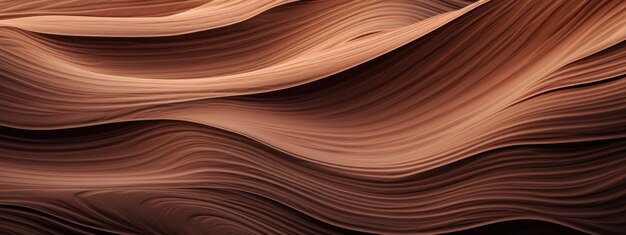 Texture de dunes du désert en gros plan Motifs de sable complexes AI Generative