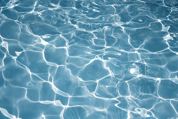 Texture de l&#39;eau dans la piscine pour le fond