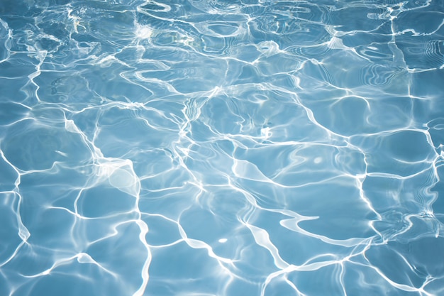 Texture de l&#39;eau dans la piscine pour le fond