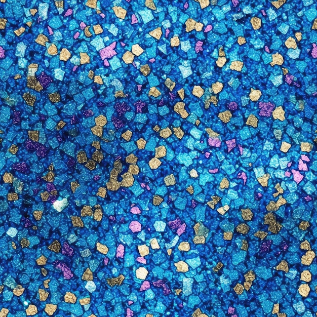 Texture à l'éclat bleu