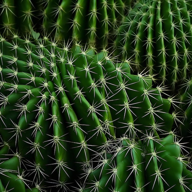 Texture des épines de cactus