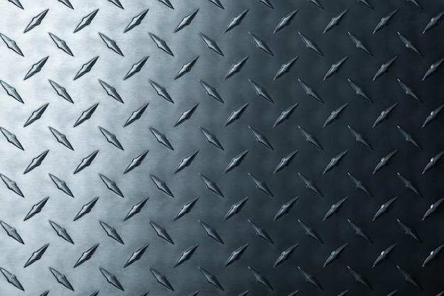 Texture de fer fond métal foncé avec motif diamant