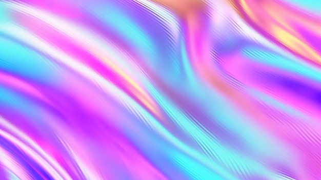 Photo texture de feuille irisée granuleuse subtile et lisse minimaliste fond holographique