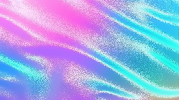 Texture de feuille irisée granuleuse subtile et lisse minimaliste Fond holographique