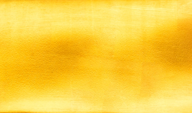 Texture de feuille d&#39;or jaune brillant