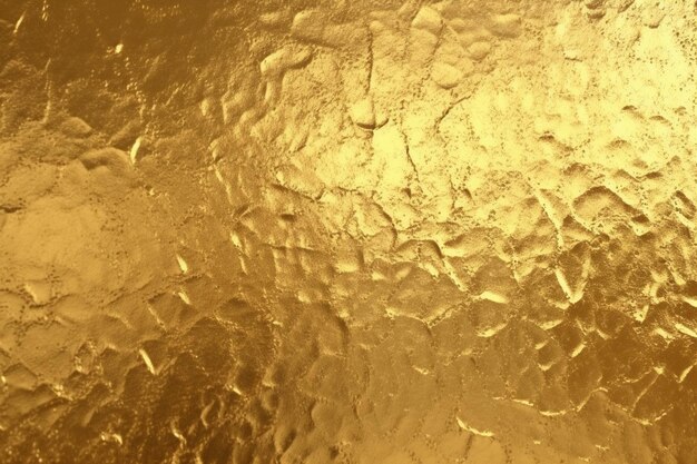 Texture feuille d'or avec un motif de petites étoiles.