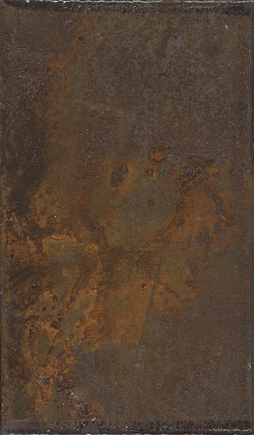 texture de la feuille de poussière métallique rouillée