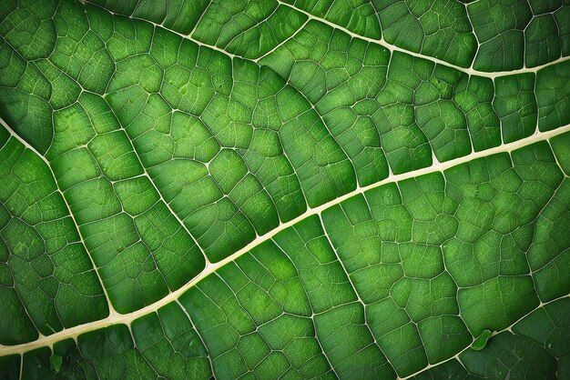 Photo texture de la feuille verte fond de texture des feuilles