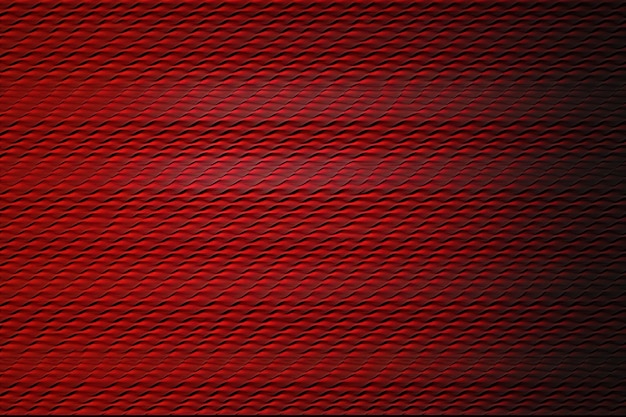 Texture de fibre de carbone rouge rectangulaire