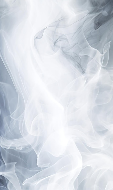 Photo texture de fond abstraite de fumée blanche