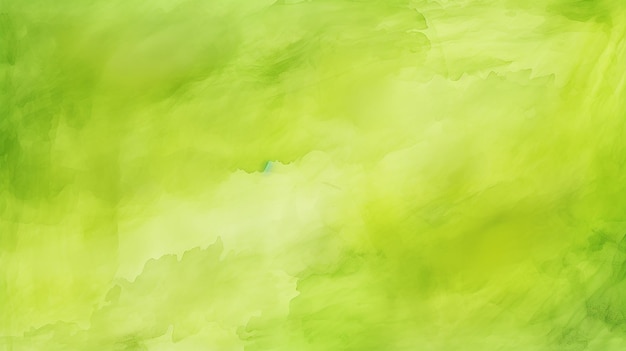 Texture de fond à l'aquarelle vert chartreuse 8K