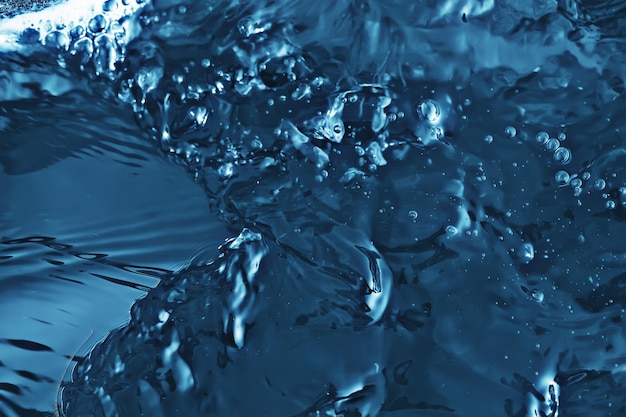 texture de fond bleu débit de surface de l'eau, surface de l'eau abstraite