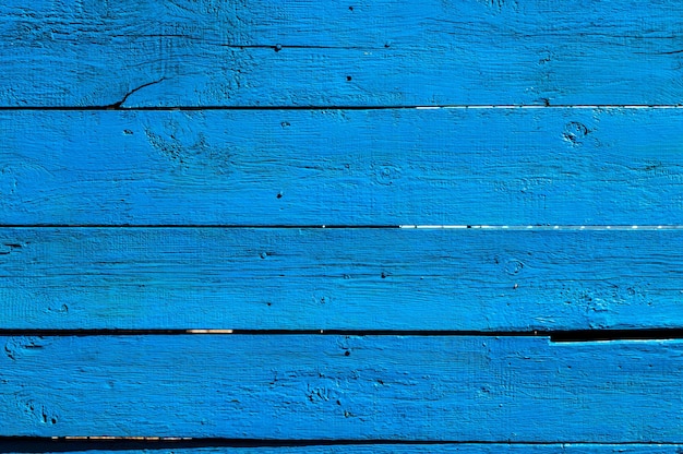 Texture de fond en bois bleu ancien