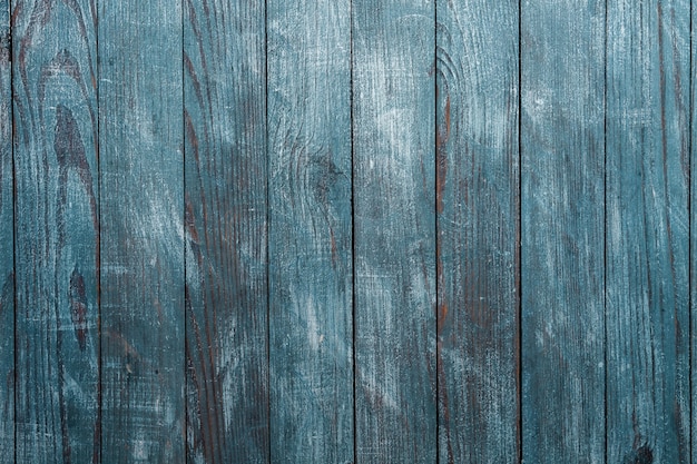 Texture de fond bois bleu vintage. Vieux mur en bois peint