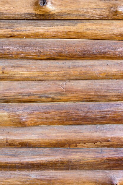 Texture de fond en bois brun ou de mur