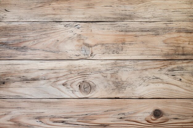 Texture de fond en bois de chêne rustique éclairé avec peinture vernissée en bois décolorée