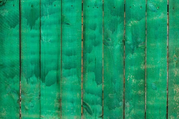 Texture de fond en bois/planches vertes en bois. Avec espace copie.