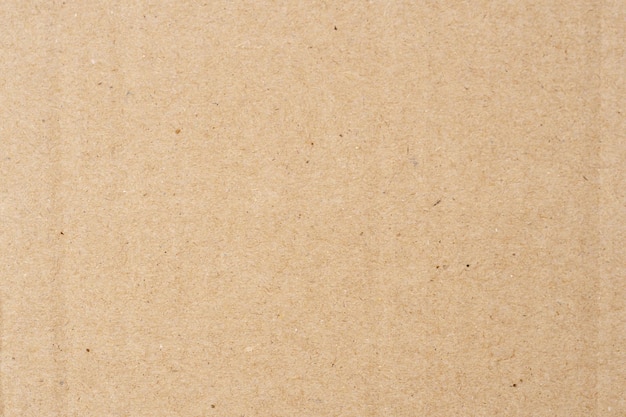 Texture et fond de boîte de papier brun avec fond