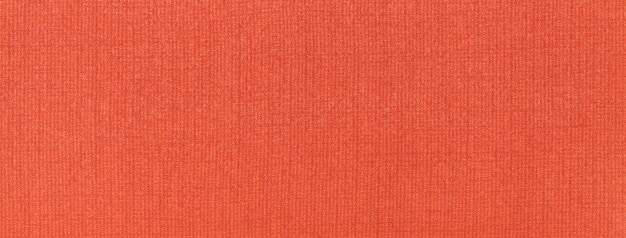 Texture de fond de couleur orange foncé à partir de matière textile avec macro motif en osier tissu tissu corail vintage