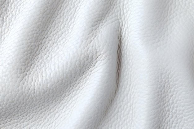 Texture de fond en cuir blanc très détaillée